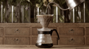 Coffee Pour-over at campground